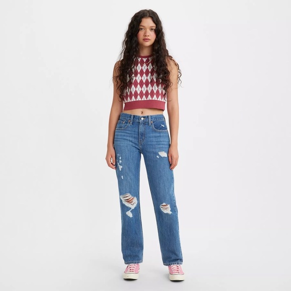 LEVI ‘s| LOW PRO women’s straight leg Jean | 28 - Picture 1 of 10